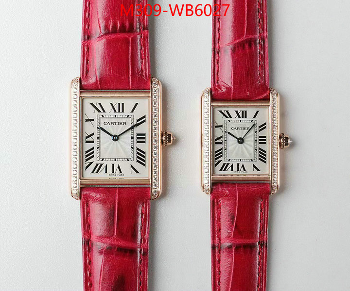 Watch(TOP)-Cartier the top ultimate knockoff ID: WB6027 $: 309USD