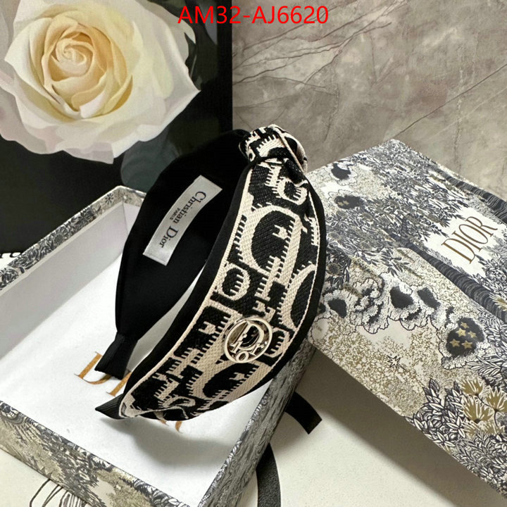 Hair band-Dior high quality replica designer ID: AJ6620 $: 32USD