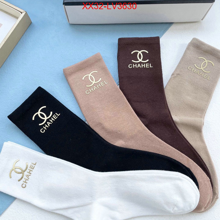 Sock-Chanel wholesale replica shop ID: LV3630 $: 32USD