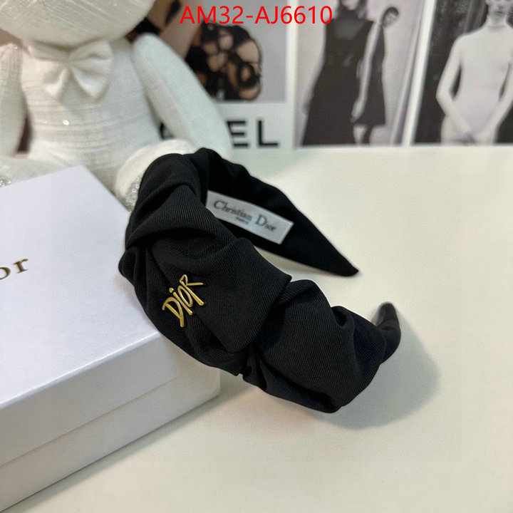 Hair band-Dior how to find designer replica ID: AJ6610 $: 32USD