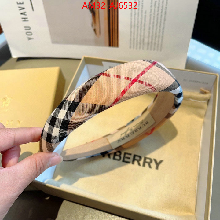 Hair band-Burberry top quality ID: AJ6532 $: 32USD