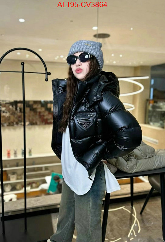 Down jacket Women-Prada aaaaa replica ID: CV3864 $: 195USD