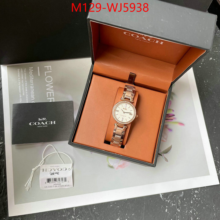 Watch(4A)-Coach found replica ID: WJ5938 $: 129USD