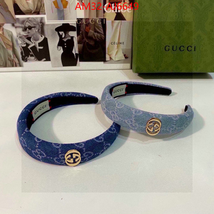 Hair band-Gucci replica best ID: AJ6649 $: 32USD