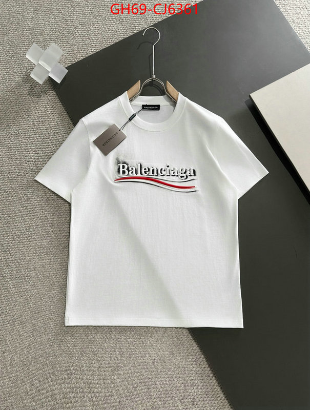 Clothing-Balenciaga buy high-quality fake ID: CJ6361 $: 69USD