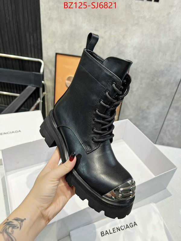 Women Shoes-Boots the best quality replica ID: SJ6821 $: 125USD