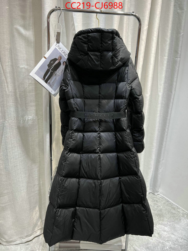 Down jacket Women-Moncler cheap high quality replica ID: CJ6988 $: 219USD