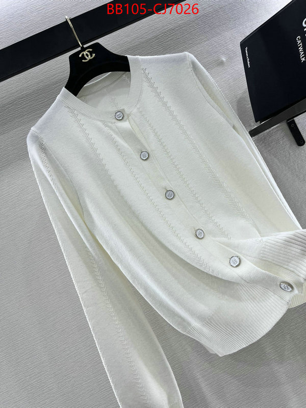 Clothing-Chanel online ID: CJ7026 $: 105USD