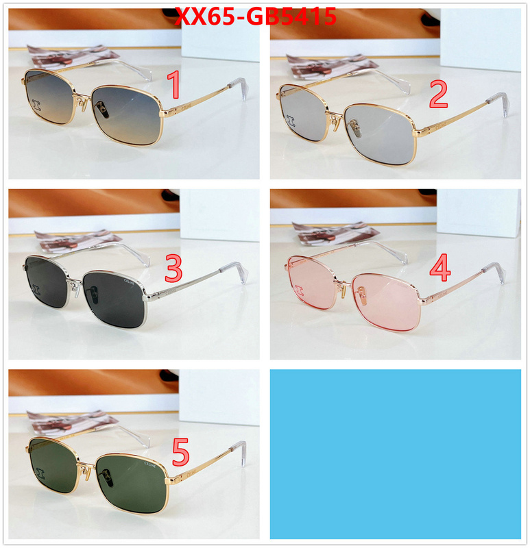 Glasses-CELINE top brands like ID: GB5415 $: 65USD