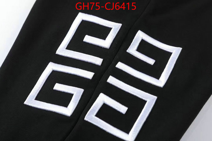 Clothing-Givenchy outlet sale store ID: CJ6415 $: 75USD