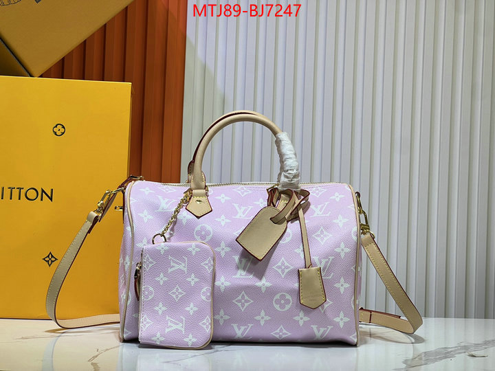 LV Bags(4A)-Speedy- aaaaa replica ID: BJ7247 $: 89USD,