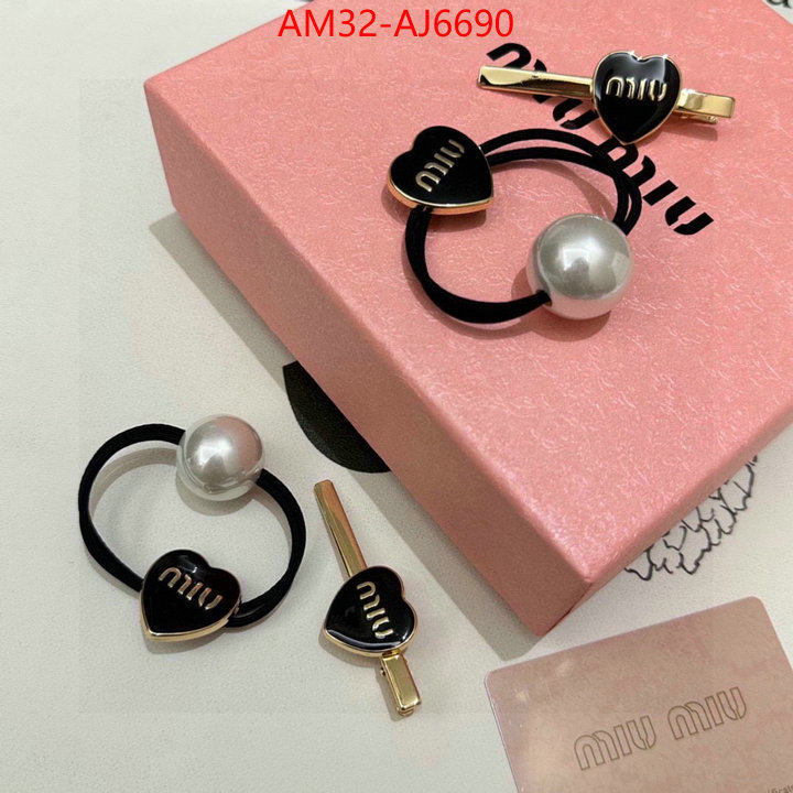 Hair band-MIU MIU shop ID: AJ6690 $: 32USD