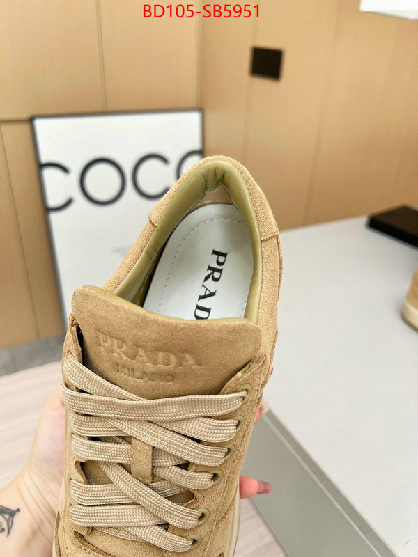 Men shoes-Prada fake aaaaa ID: SB5951 $: 105USD