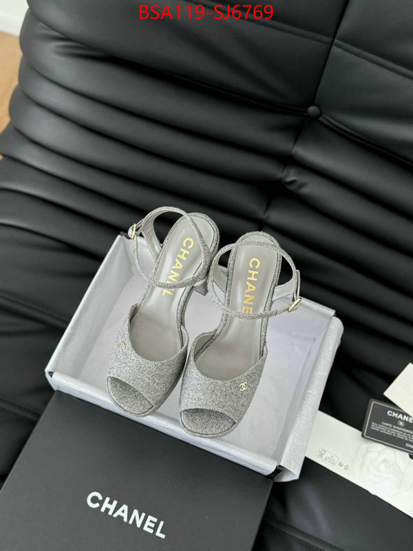 Women Shoes-Chanel best fake ID: SJ6769 $: 119USD