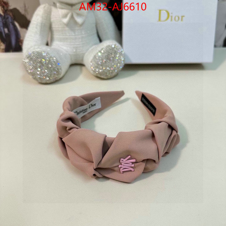 Hair band-Dior how to find designer replica ID: AJ6610 $: 32USD