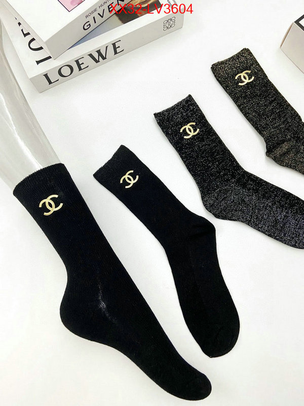 Sock-Chanel buy aaaaa cheap ID: LV3604 $: 32USD