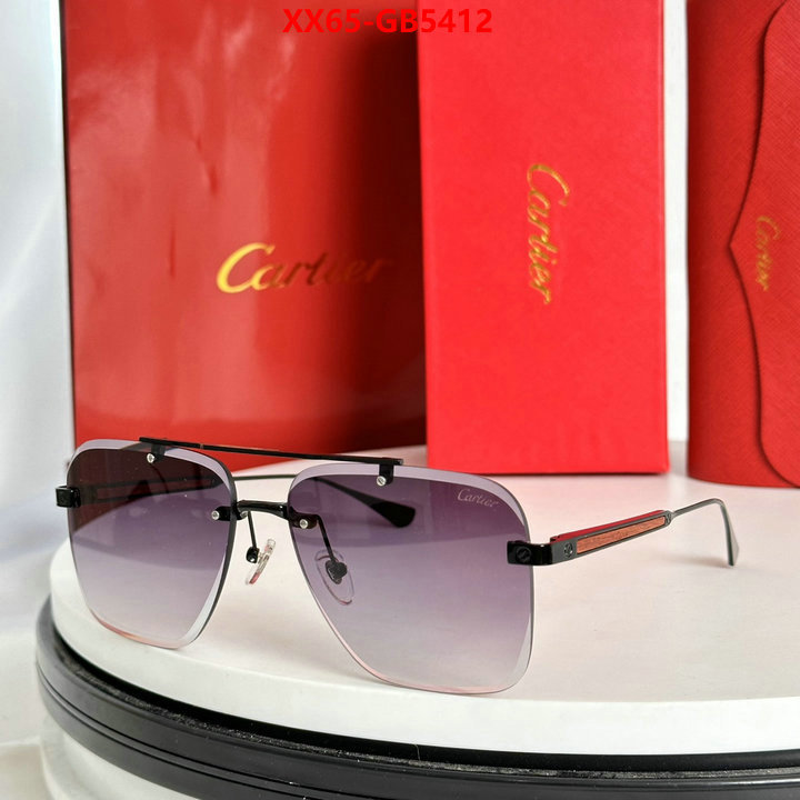 Glasses-Cartier where could you find a great quality designer ID: GB5412 $: 65USD