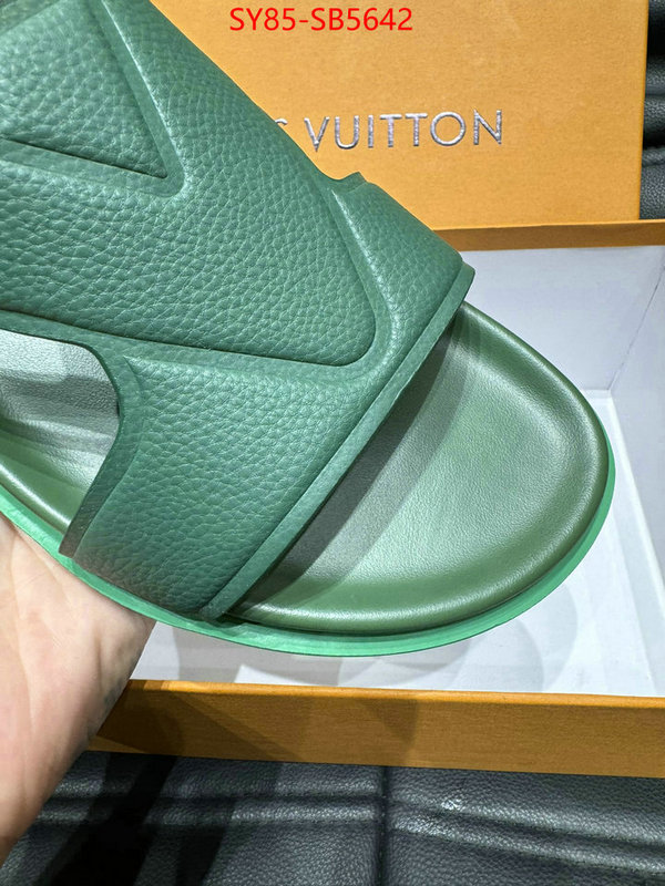 Men Shoes-LV highest quality replica ID: SB5642 $: 85USD