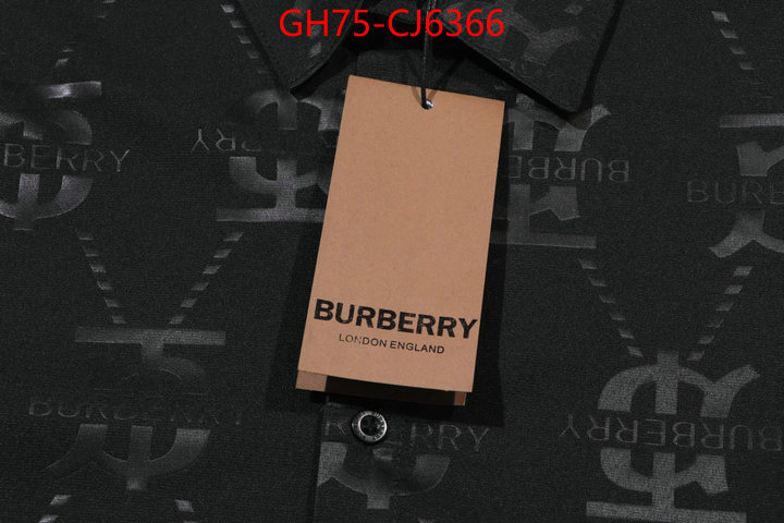 Clothing-Burberry replica for cheap ID: CJ6366 $: 75USD