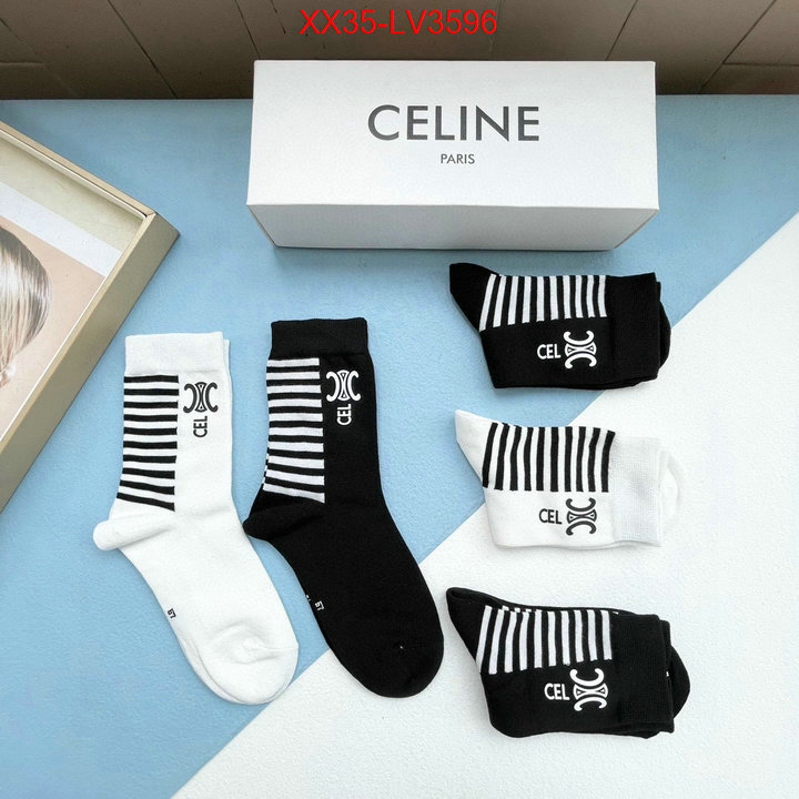 Sock-CELINE where can you buy replica ID: LV3596 $: 35USD