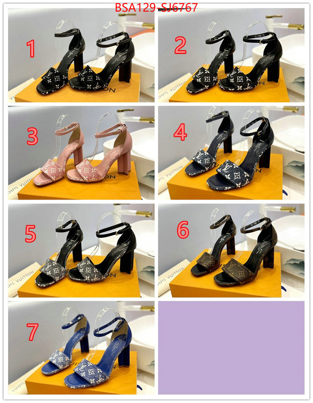 Women Shoes-LV sale outlet online ID: SJ6767 $: 129USD