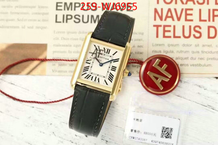 Watch(TOP)-Cartier luxury 7 star replica ID: WJ6955 $: 259USD