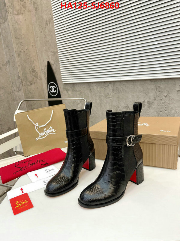 Women Shoes-Boots mirror copy luxury ID: SJ6860 $: 125USD