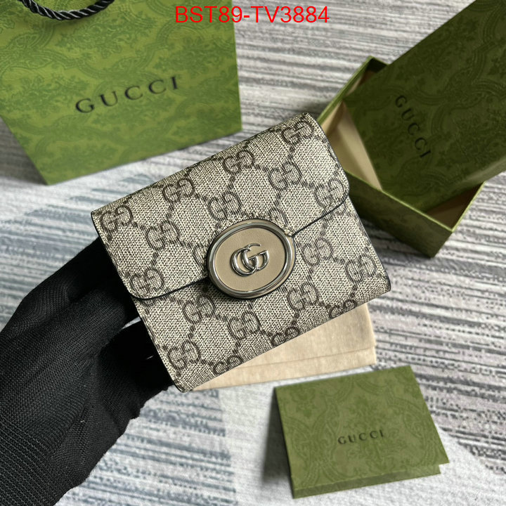 Gucci Bags(TOP)-Wallet- best website for replica ID: TV3884 $: 89USD,