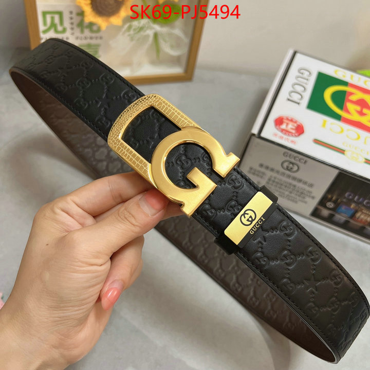 Belts-Gucci top fake designer ID: PJ5494 $: 69USD