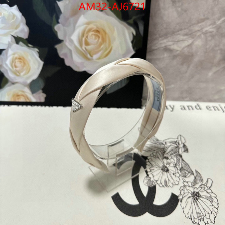 Hair band-Prada best quality replica ID: AJ6721 $: 32USD