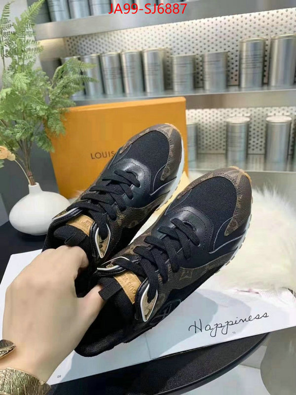 Women Shoes-LV good quality replica ID: SJ6887 $: 99USD