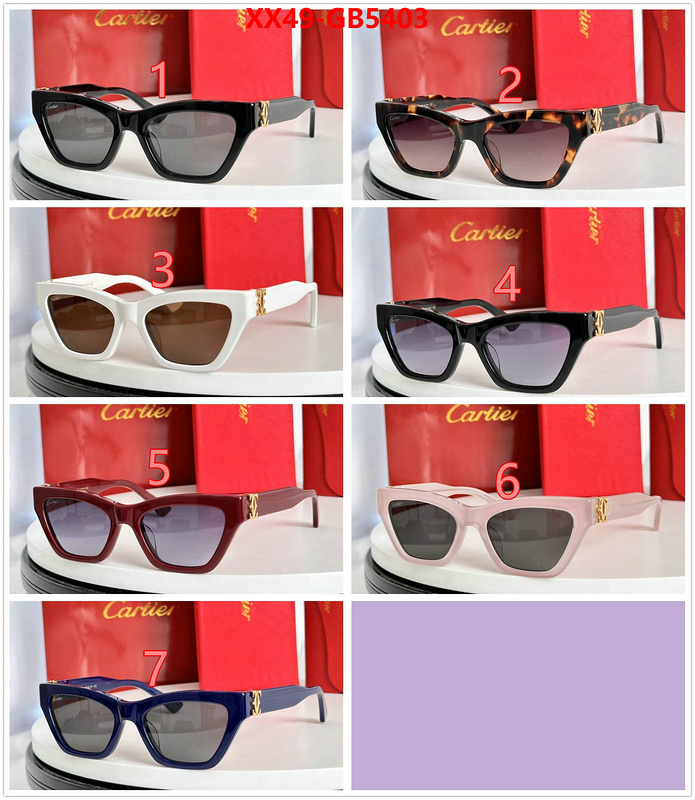 Glasses-Cartier where should i buy to receive ID: GB5403 $: 49USD