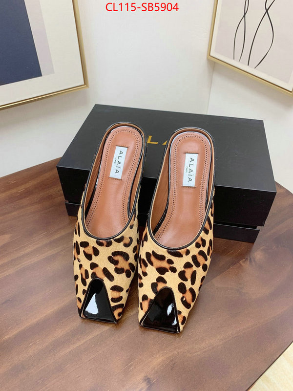 Women Shoes-ALAIA top designer replica ID: SB5904 $: 115USD