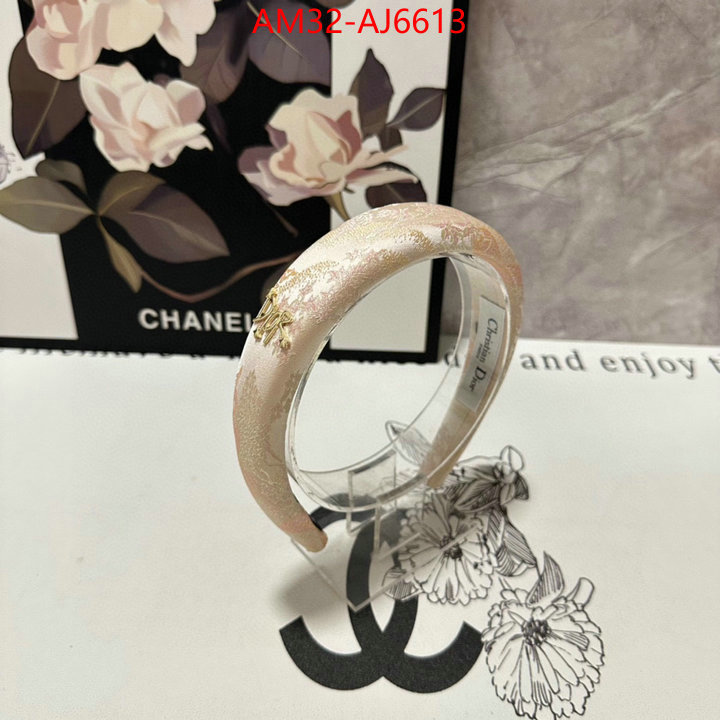 Hair band-Dior luxury fashion replica designers ID: AJ6613 $: 32USD