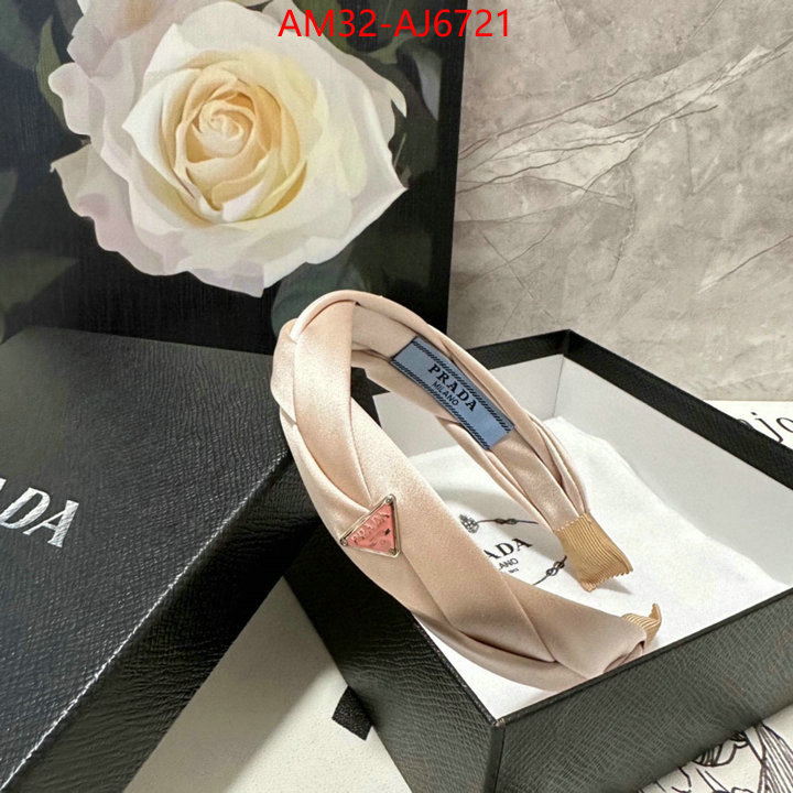 Hair band-Prada best quality replica ID: AJ6721 $: 32USD