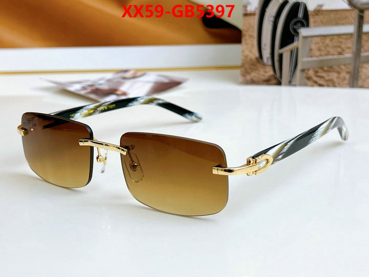 Glasses-Cartier high-end designer ID: GB5397 $: 59USD