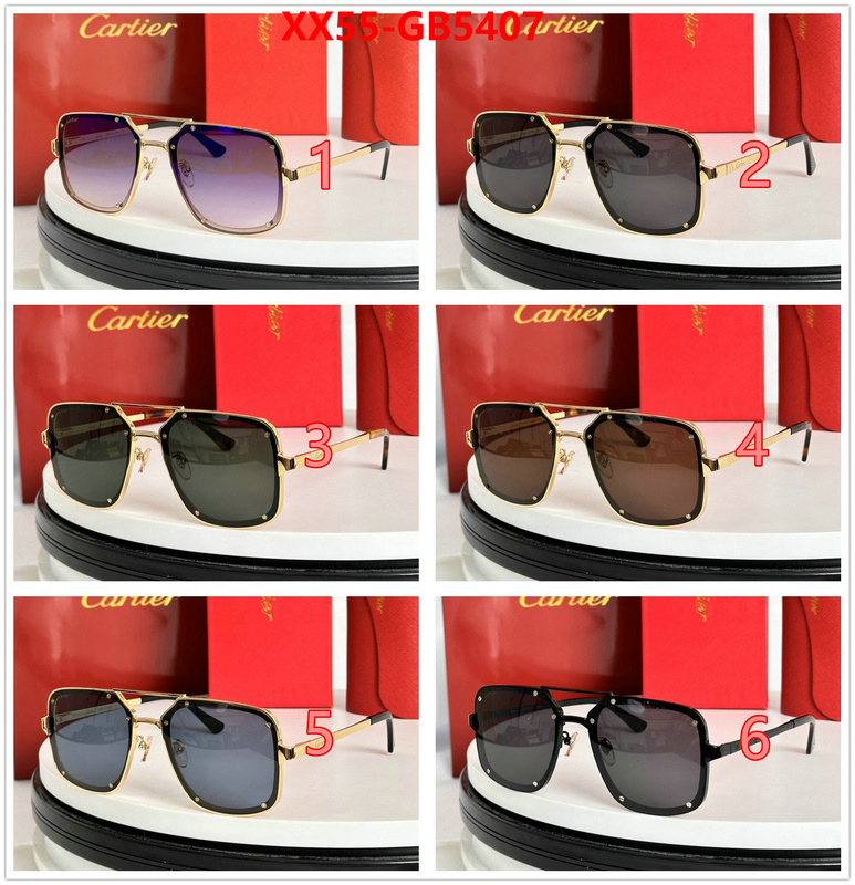 Glasses-Cartier replica best ID: GB5407 $: 55USD