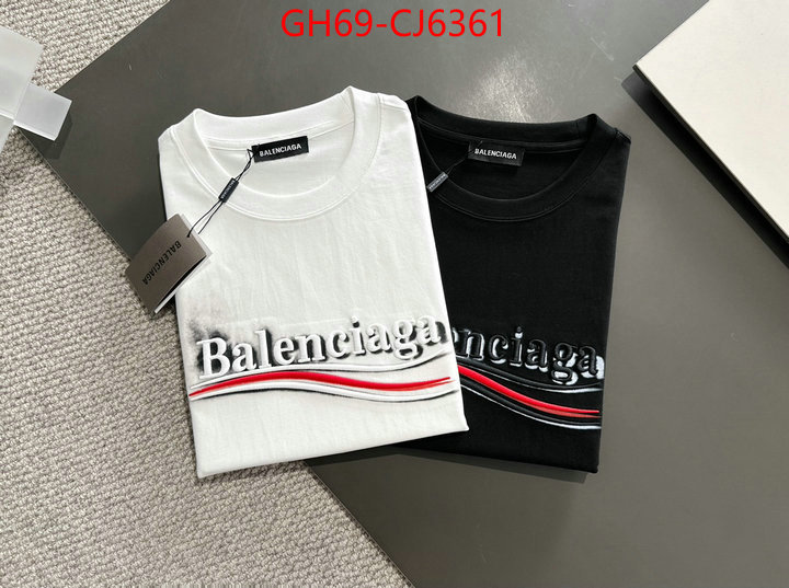 Clothing-Balenciaga buy high-quality fake ID: CJ6361 $: 69USD