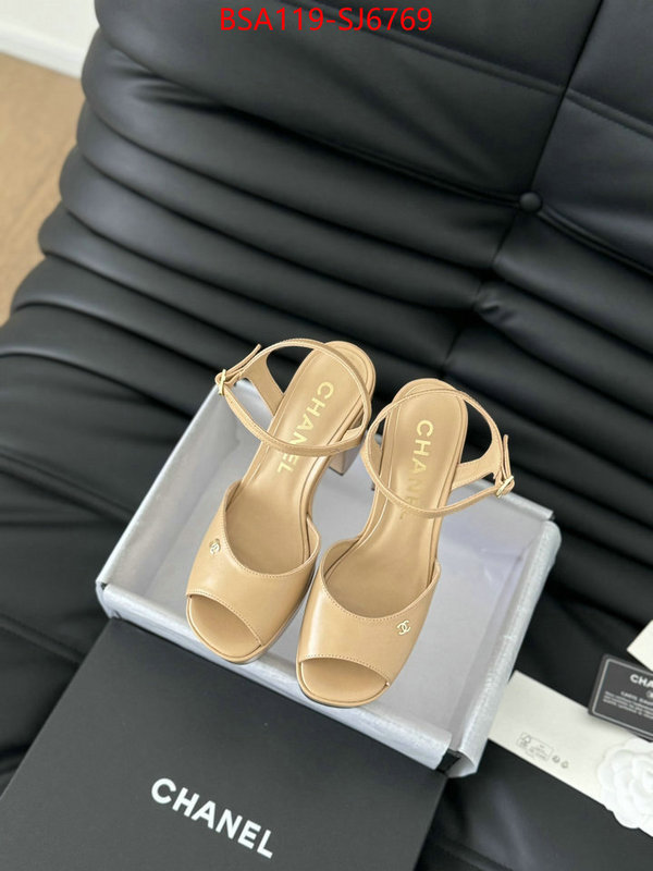 Women Shoes-Chanel best fake ID: SJ6769 $: 119USD