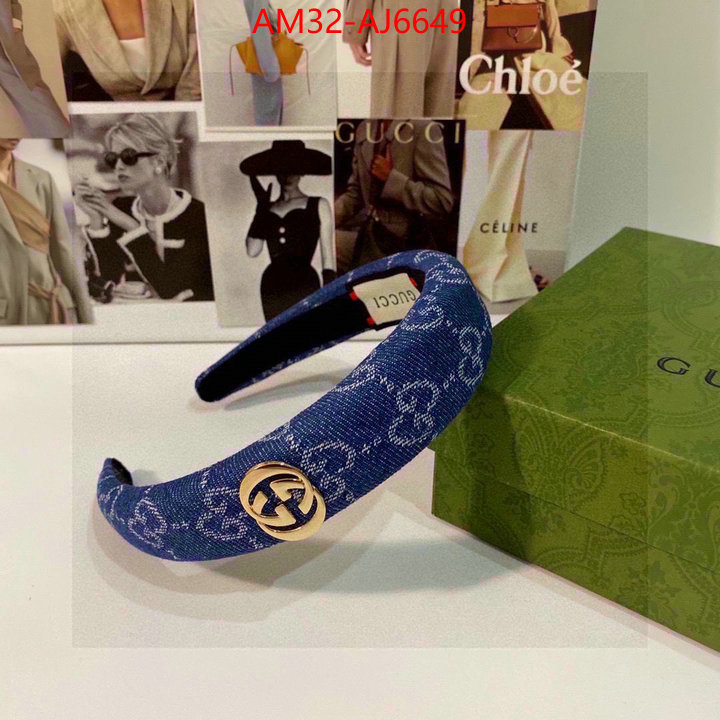 Hair band-Gucci replica best ID: AJ6649 $: 32USD