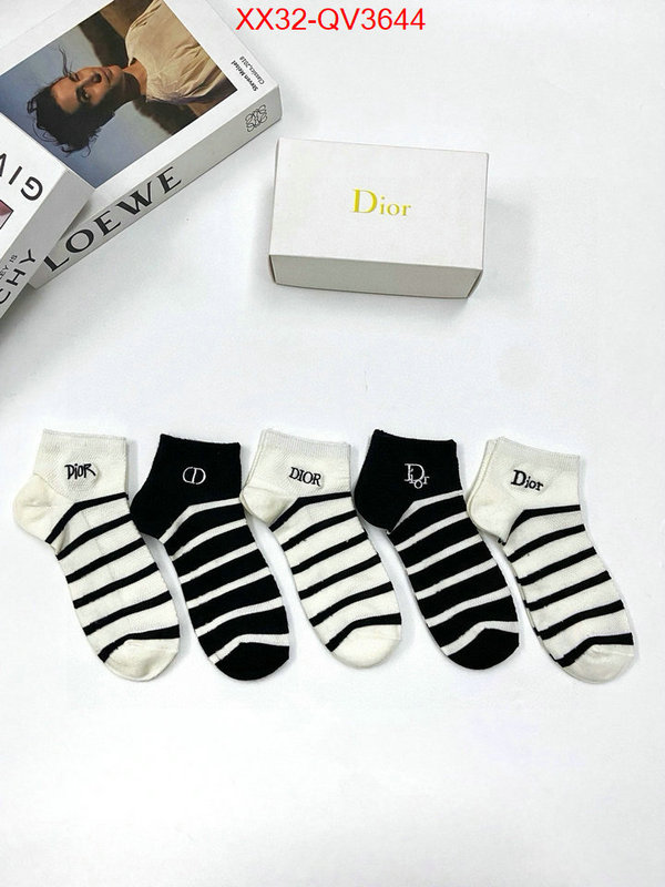 Sock-Dior fake ID: QV3644 $: 32USD