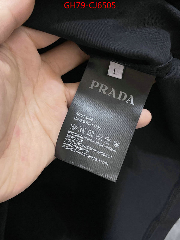 Clothing-Prada the quality replica ID: CJ6505 $: 79USD