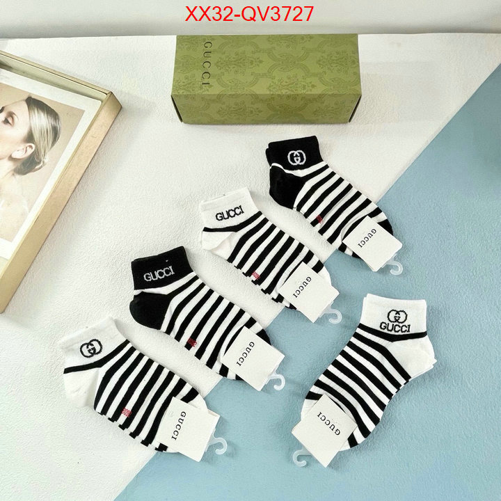 Sock-Gucci the highest quality fake ID: QV3727 $: 32USD