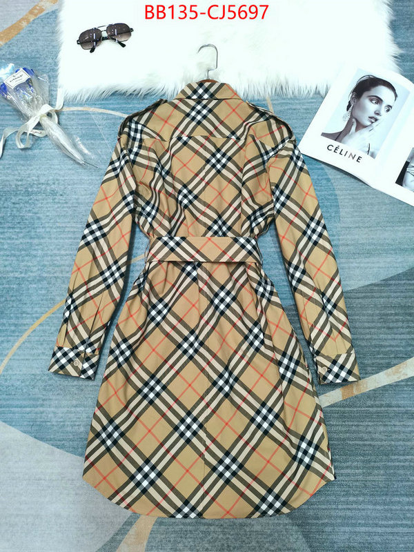 Clothing-Burberry highest quality replica ID: CJ5697 $: 135USD