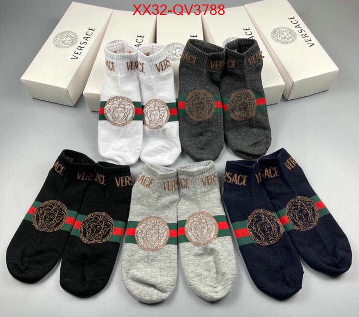 Sock-Versace how quality ID: QV3788 $: 32USD