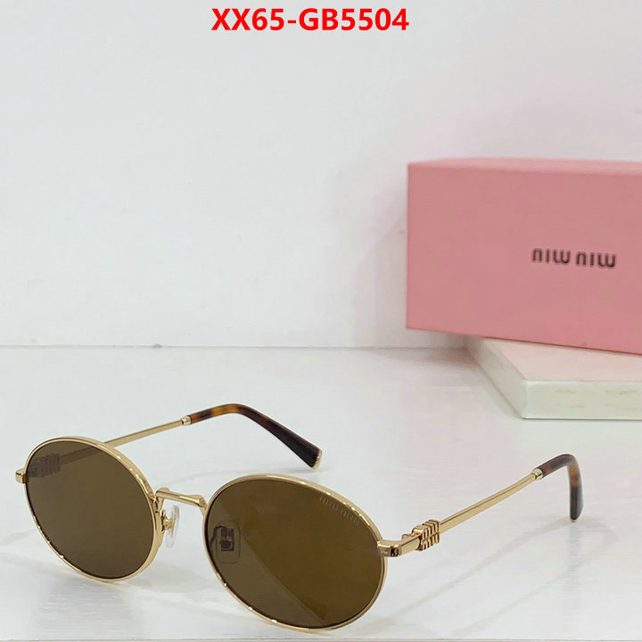 Glasses-Miu Miu buy best quality replica ID: GB5504 $: 65USD