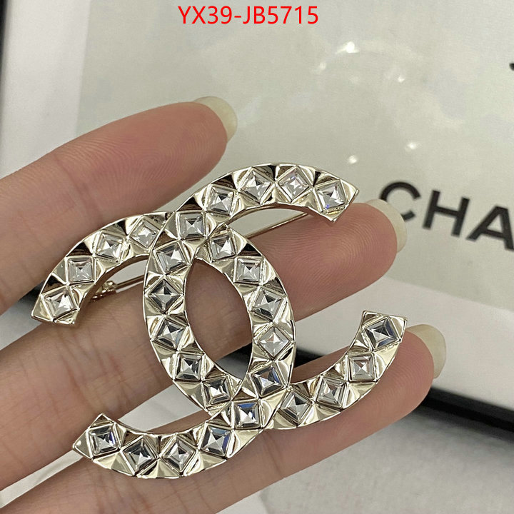 Jewelry-Chanel 1:1 replica ID: JB5715 $: 39USD