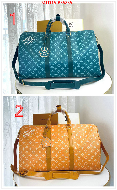 LV Bags(4A)-Keepall BandouliRe 45-50- replica ID: BB5856 $: 115USD,