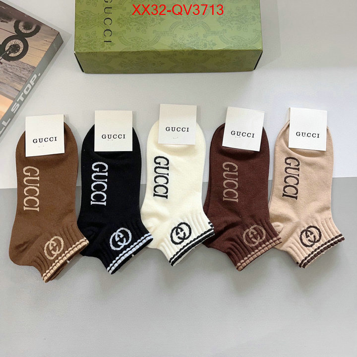 Sock-Gucci 2024 replica ID: QV3713 $: 32USD