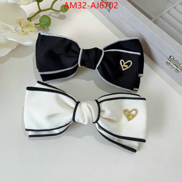 Hair band-MIU MIU quality replica ID: AJ6702 $: 32USD